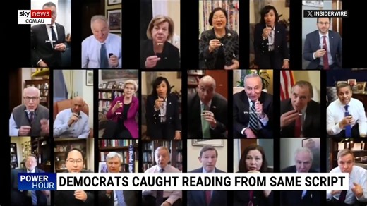 ‘Going off talking points’: 22 Democrats use same script in anti-Trump post