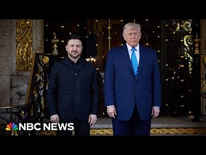 LIVE: Trump and Ukrainian President Zelenskyy hold press conference | NBC