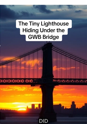 The Tiny Lighthouse Hiding Under the George Washington Bridge New York City NYC history NYC culture NYC stories NYC neighborhoods NYC facts NYC identity NYC controversy #NYC #NewYorkCity #NYCHistory #NYCStories #manhattanhistory