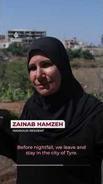 Living with fear: Inside a southern Lebanon village divided by Israel | AJ #shorts