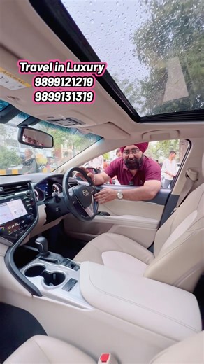 47k Run Hybrid Toyota Camry Car For Sale at Travel in Luxury Delhi Contact Details in Video