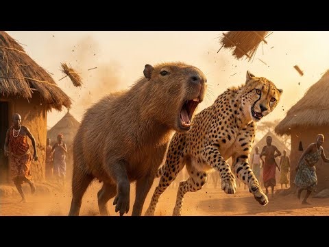 Life Millions of Years Ago | Primitive Survival Life: Giant Capybara Catch & Cook!