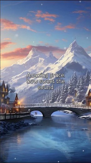 Judy Collins - Amazing Grace (Lyrics) #christmas #christmasmusic #judycollins #amazinggrace