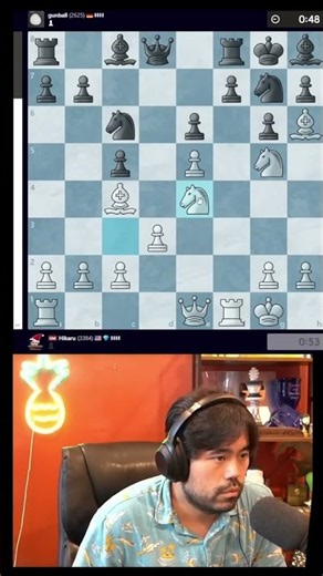 Unstoppable Bullet Chess Tactics by Hikaru | Chess Miniature