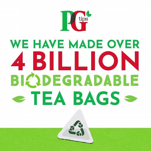 1.7K reactions · 222 shares | Switch to our biodegradable plant-based tea bags and do your bit for the planet, one tea bag at a time! ♻️ | PG tips | Facebook