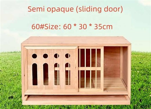 Wholesale Eco Friendly Pigeon Blood Pegion Breeding Cage Pigeon Nestbox Wooden Nest Box for Breeding Pigeons