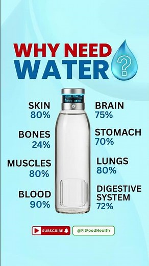 💧Why Body Needs Water | Stay Hydrated, Stay Healthy