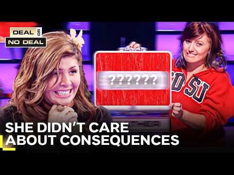 College Girl Takes a HUGE Risk for Glory... | Deal or No Deal USA