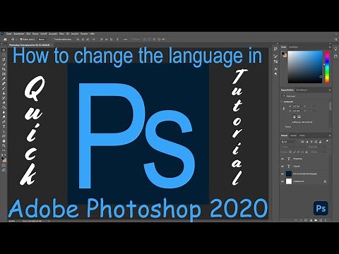 How To Change the Language in Adobe Photoshop 2025 into English - Quick & Easy Tutorial
