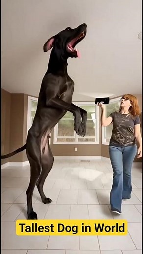 This Is the TALLEST Dog in the World 🐶😱