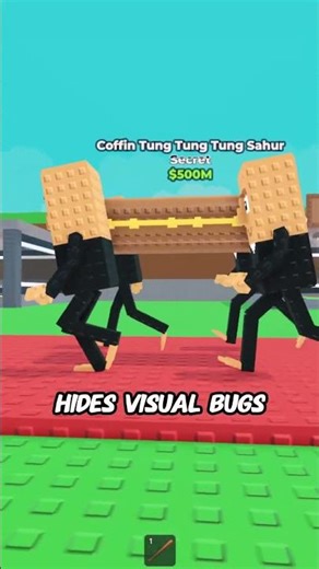 Why Is Tung Sahur Inside a Coffin?! 😳⚰️ #stealabrainrot #brainrot #roblox #gaming #shorts
