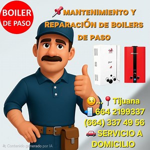🔥REPARACIÓN Y MANTENIMIENTO DE BOILERS DE PASO 🔥 🌟 Ｖｅｎｔａ ｍａｎｔｅｎｉｍｉｅｎｔｏ ｄｅ ｂｏｉｌｅｒ / ｃａｌｅｎｔａｄOｒ ｄｅ ｐａｓｏ 🌟⭐ ⚠️🚫 TU BOILER NO PRENDE?, NO CALIENTA? SE APAGA?, NO DA CHISPA?❌ ¿Se te acaba el agua caliente a medio baño?❌ ¿No calienta suficiente? ❌ ⚠️¿Echa humo? ⚠️ ☎️CONTACTANOS: 😏...📍Tijuana, México 📲 664 2199337/ 664 3374956 🚗 SERVICIO A DOMICILIO O EN TALLER #ventadeboiler #calenton #boilerbosch #serviciotecnico #boyler #boilerdepasobosch #reparaciondeboiler #boiler #aguacaliente #elplomero