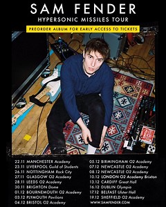 9.1K views · 328 reactions | That’s going to be a hard one to beat London Night 2, let’s goooo!! Also only a few hours left to buy the album & get access to tomorrow's presale for my Nov/Dec UK tour! Head here: https://samfender.lnk.to/HyperTourPresaleSO Presale Codes will be with you all by 8pm tonight. If you’ve already preordered you’ll get automatic access x | Sam Fender | Facebook