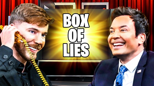 MrBeast shocks the audience with $1,000 each and Drew Barrymore during Box of Lies! | The Tonight Show Starring Jimmy Fallon