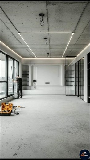 Luxury Home Office Renovation | Before vs After #interiordesign