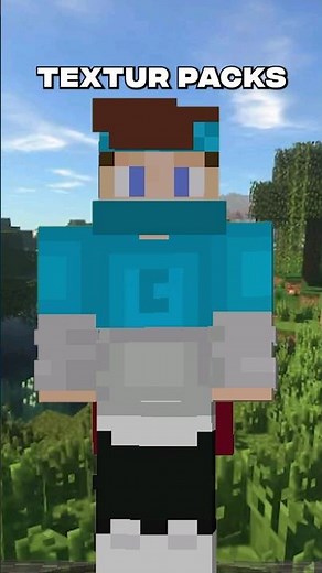 Texture Packs in Minecraft benutzen | Tutorial #shorts #minecraft