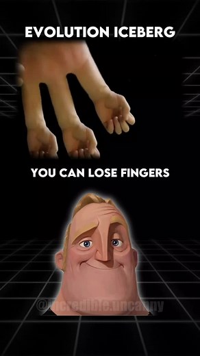 Evolution Iceberg: Uncovering Mysteries with Mr. Incredible