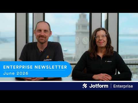 Enterprise Newsletter: June 2026 | Introducing Jotform AI App Builder