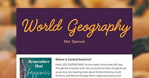 World Geography