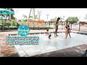 A Tour Of Disney's Coronado Springs Pool and Playground -2018