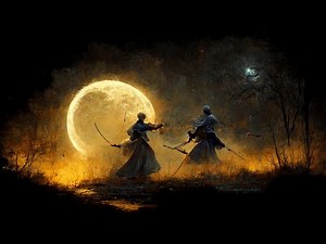 【フリーBGM】哀愁のハードロック系ボス戦闘用BGM素材（ループ仕様）#13 Battle Under The Moonlight ユーフルカ