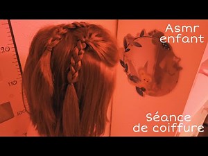 Asmr enfant 🎙️ Séance chez le coiffeur 💇‍♀️ Chuchotements