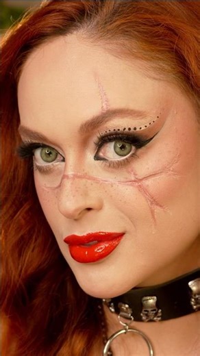 TUTORIAL | Scar with Makeup 🔪 #tutorial #scar #sfxmakeup #artisticmakeup #effects