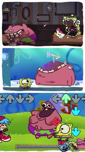 Insane FNF Parody Mod: Patrick x Spongebob Goes Wild! #patrick #spongebob #parody