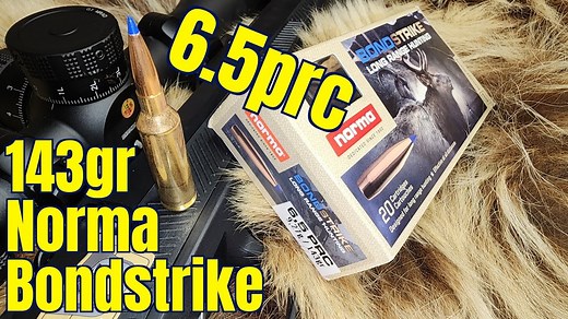 6.5 PRC Norma Bondstrike 143gr Review - The Reloaders Network