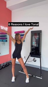 6 reasons why the @Tonal is everything you need for your in-home gym!💪 From now until November 29, get $250 off your first Tonal purchase on tonal.com | Katie Austin