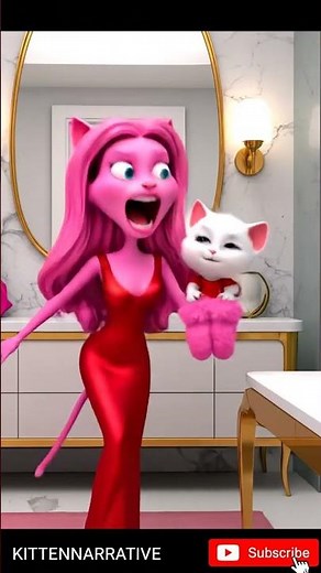 Rainbow Kitten Chaos! 😺🌈 | Funny Cat Animation | Kitten Narrative#viralvideo