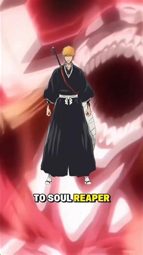 Ichigo’s Power Progression in 60 Seconds #anime #bleach #ichigo #aizen
