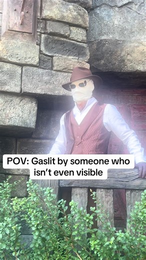 Invisible Man's Confidence in Epic Universe