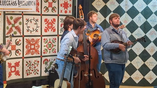 Thank you everyone who came out to see Carson Peters & Iron Mountain today. It was a great performance by these follows. Here's a clip from today's show! We'd also like to thank the Towers family for their continued support. | Eastern Shore Bluegrass Association
