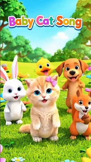 Baby Cat’s Magical Song 🐱✨ | Funny Cute Kitten Story for Kids | Shinafi Entertainment