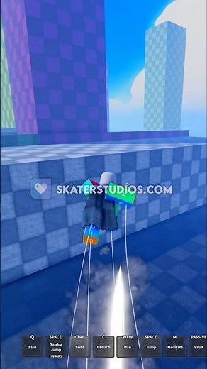 Advanced Movement System #roblox #robloxdev #robloxshorts #parkour #robloxstudio