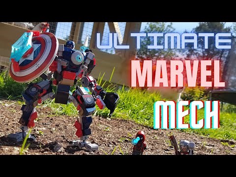 Alternative Build Combining LEGO Set 76168, 76171, 76169 - Ultimate Marvel Mech
