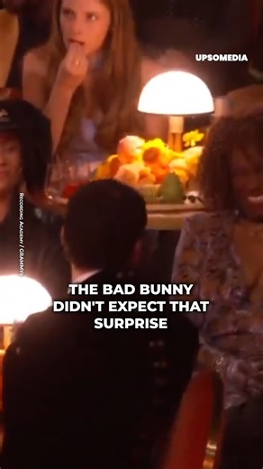 Lady Gaga surprised Bad Bunny from behind and scared him | Hallelujah