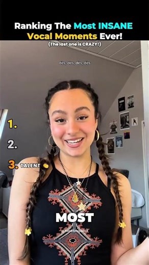 Ranking The Most INSANE Vocal Moments! 🎤 (Wait for #1)