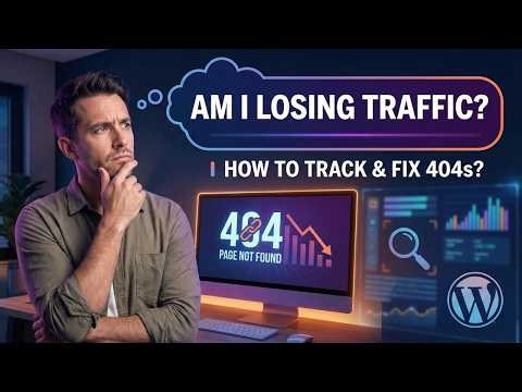 How to Track & Fix 404 Page Not Found in WordPress with Rank Math (FREE)