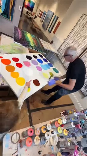Simon Bull | Artist on Instagram: "Painting live this weekend at @meusegallery was super fun! Huge thanks to everyone who came out—including all the Simon Bull Art Academy students! 🎨✨ Right now you can start classes for less than $10, and get the full course for 60% off with our special offer. Just visit www.simonbullartacademy.com and enter code: PAINT50 for the intro offer or PAINT60 for the full-course discount."