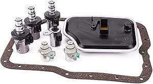 4F27E Transmission Solenoid Valve Gasket Filter Kit Compatible with Fo-r-d Transit Connect XLT Mini Cargo 4Door 2.0L