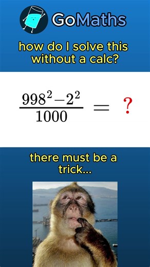 Can you see the trick?