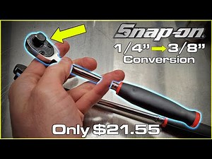 Snap-on 1/4" to 3/8" Ratchet Conversion: The FCHLF72 Build
