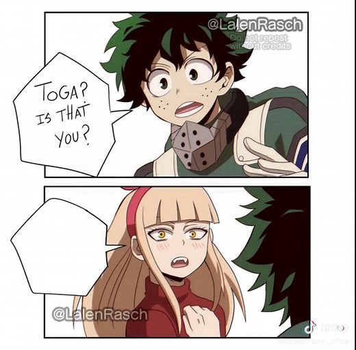 Cómic Toga x Deku 🎨 by: @Lalen Rasch muchas gracias por permitirnos doblar tu cómic. Toga: @💙🦊 Kitsu 🦊💙 #speedmash #izuku #midoriya #deku #mha #myheroacademia #bnh #bokunohero #bnha #bokunoheroacademia #izukumidoriya #alternativeuniverse #fyp #fypシ #fypシ #viral
