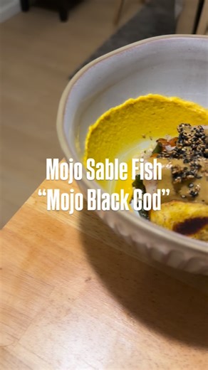 Mojo Sable Fish “Black Cod” Roasted Plantain roasted garlic & bay leaf rice pilaf | chopped vegetable melange | saffron roasted corn purée | sesame seed brittle | mojo sauce - a caribbean origin sauce consisting charred citrus, coriander, cumin, turmeric, herbs & aromatics #caribbeanflavors #cheffin #yournextdinnerparty #chefaaronleroi | Chef Aaron LeRoi