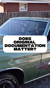 Does Documentation Matter? Original Paperwork on this 1970 Chevelle! On this episode of Chasing Classics, father and son duo Rob & Chris Evans track down a beautiful 2-owner 1970 Chevelle Malibu. 🏁 This car has history, character, and the kind of story we love to share. Soon it’ll be available at Bob Evans Classics, where we buy, sell, and chase classic cars every single day. Stay tuned — this Chevelle is coming soon, and it won’t last long once it hits the market. #1970Chevelle #ChevelleMalibu