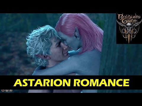 Astarion Romance & Kissing Scene | Baldur's Gate 3