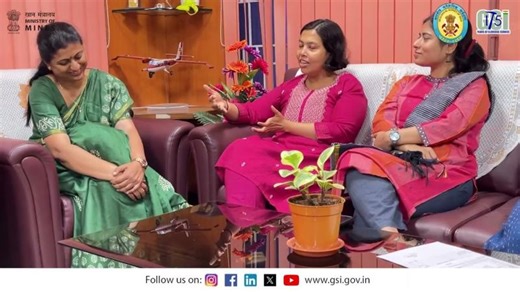 Amazing women officers, one table, and a lifetime of inspiring stories. | Geological Survey of India