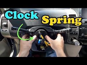 2004-2009 Toyota Prius Clock Spring, Roll Connector, Spiral Connector Replacement
